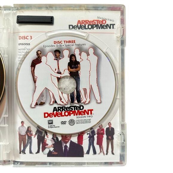 Arrested Development DVD Lot Seasons 2 & 3 Comedy TV Show Box Set (5 Discs) - Picture 8 of 13